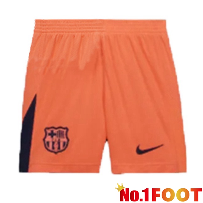 FC Barcelona Third Soccer Shorts Red 2025/2026