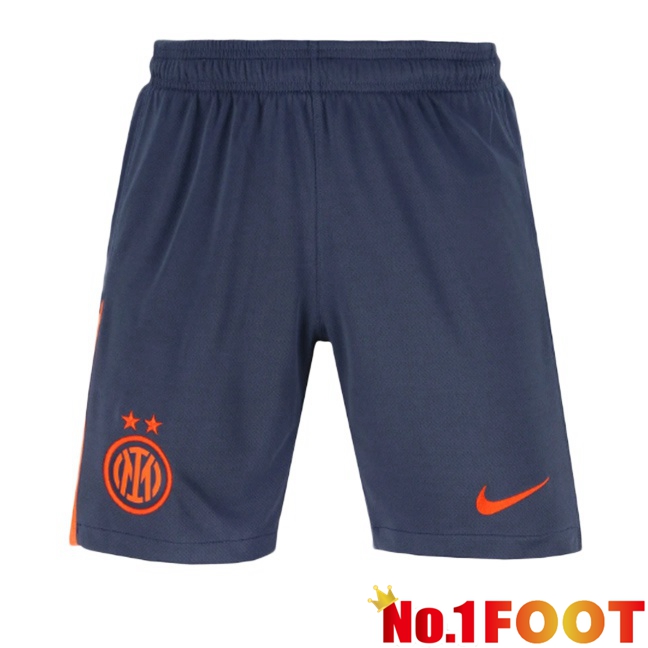 Inter Milan Third Soccer Shorts Grey 2025/2026