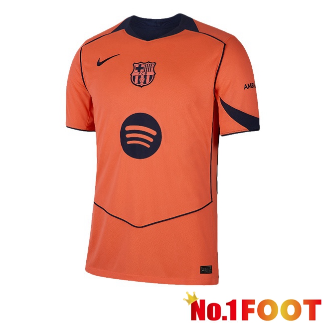 FC Barcelona Third Soccer Jersey Red 2025/2026