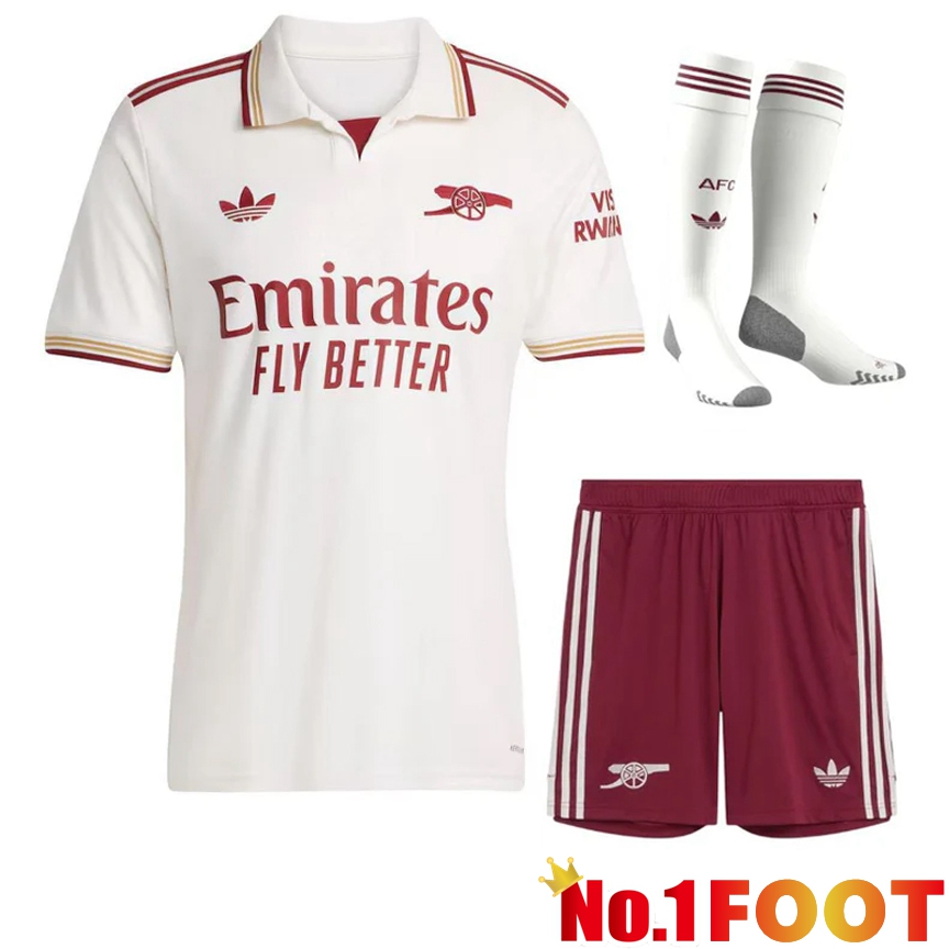 Arsenal Third kit Soccer Jersey (Shorts + Socks) 2025/2026