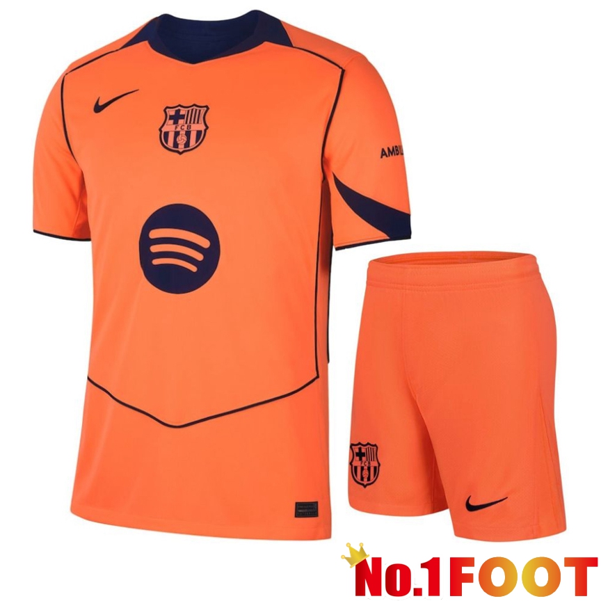 FC Barcelona Third kit Soccer Jersey + Shorts 2025/2026
