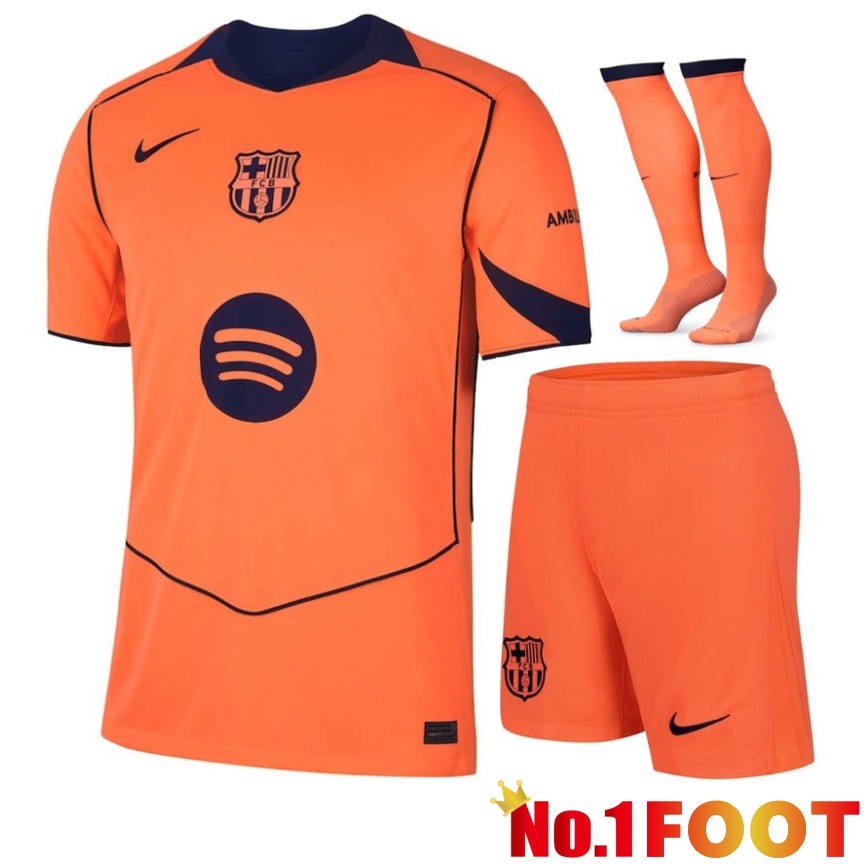 FC Barcelona Third kit Soccer Jersey (Shorts + Socks) 2025/2026
