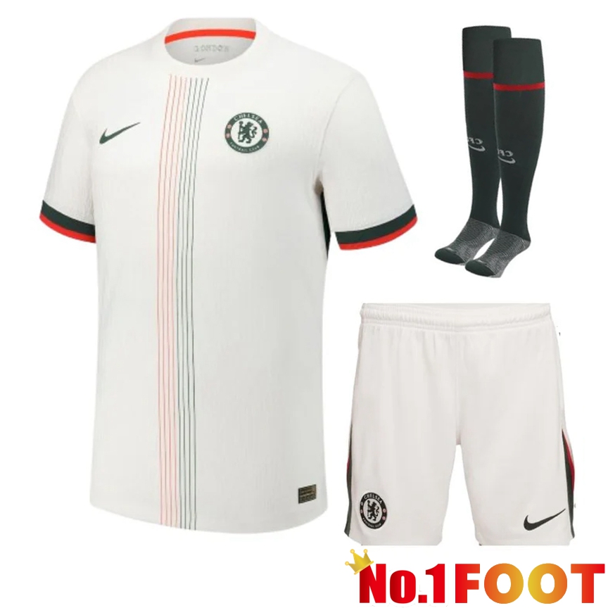Chelsea Away kit Soccer Jersey (Shorts + Socks) 2025/2026