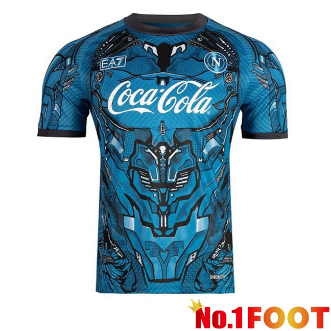 SSC Napoli Training T Shirt Blue 2025/2026
