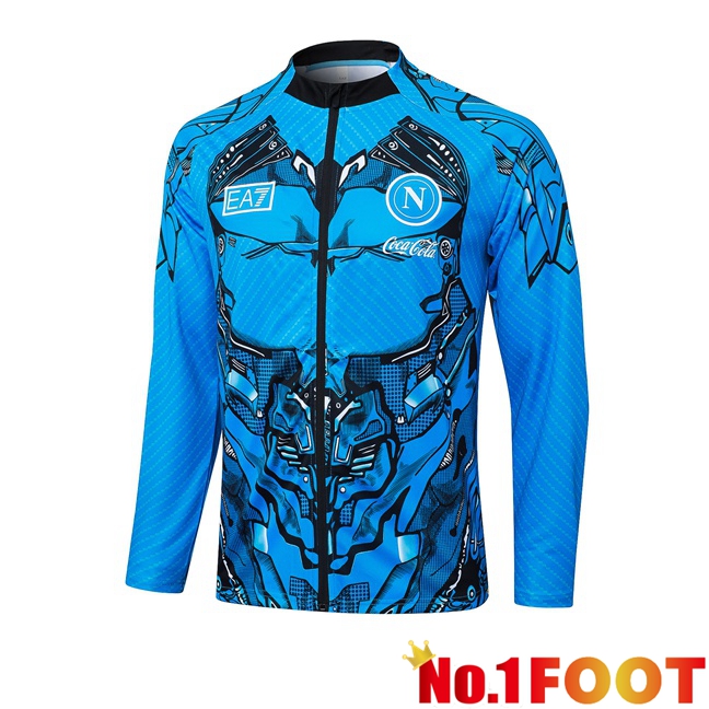 SSC Napoli Training Jacket Blue 2025/2026