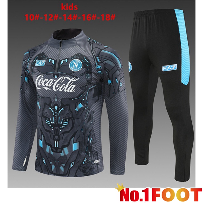 SSC Napoli Kids Grey 2025/2026