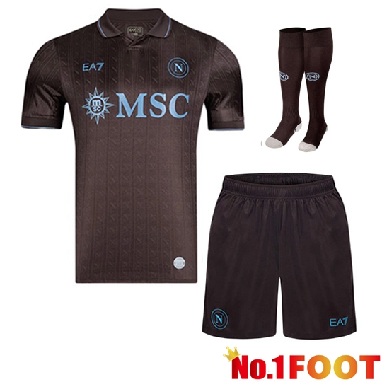 SSC Napoli Third kit Soccer Jersey (Shorts + Socks) 2025/2026