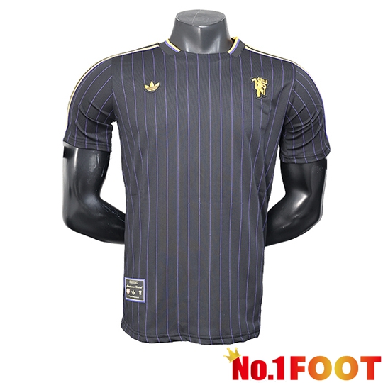 Manchester United Soccer Jersey Special Edition Black 2025/2026