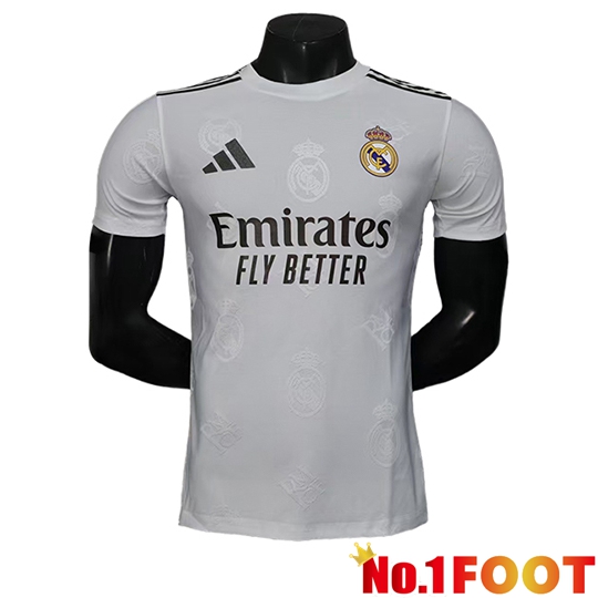 Real Madrid Soccer Jersey Special Edition White 2025/2026