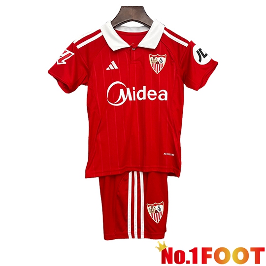 Sevilla FC Kids Away Soccer Jersey 2025/2026