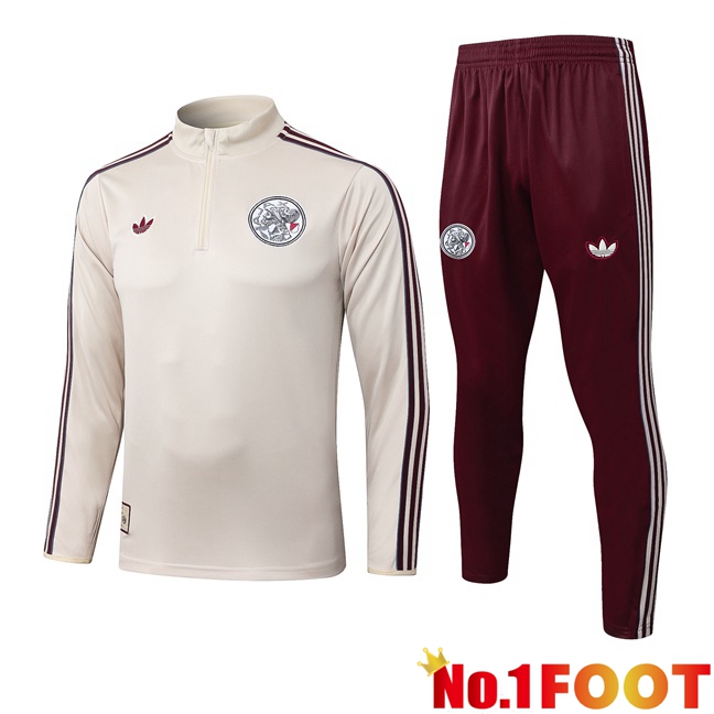 AFC Ajax kit Training Tracksuit Yellow 2025/2026