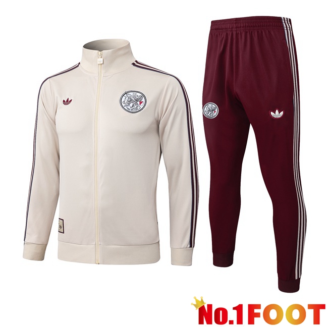 AFC Ajax kit Training Tracksuit - Training Jacket Yellow 2025/2026