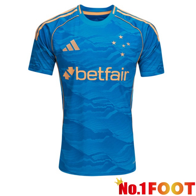 Cruzeiro EC Third Soccer Jersey Blue 2025/2026