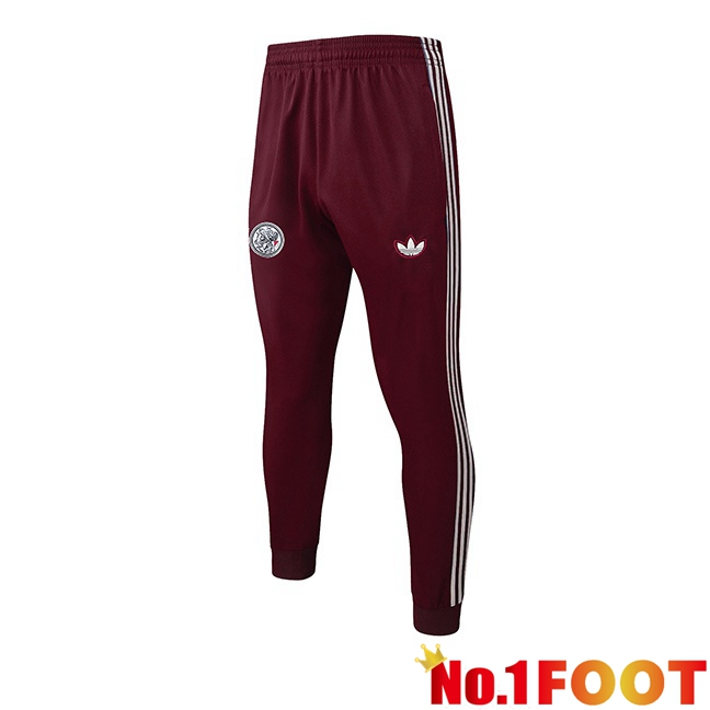 AFC Ajax Training Pants Red 2025/2026