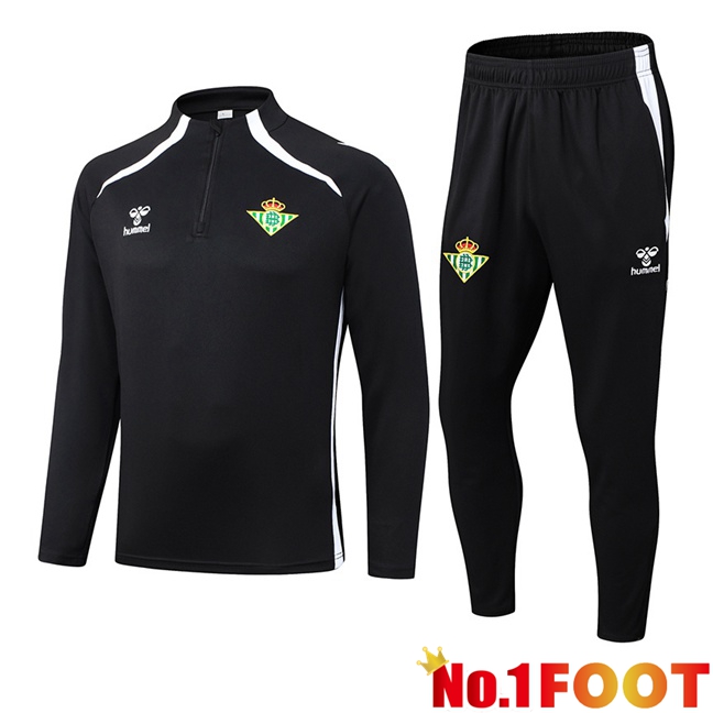 Real Betis kit Training Tracksuit Black 2025/2026