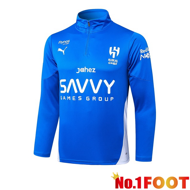 Al-Hilal FC Training Sweatshirt Blue 2025/2026