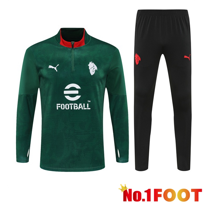 AC Milan kit Training Tracksuit Green 2025/2026