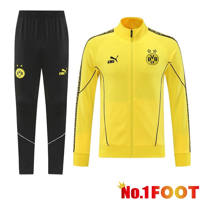 Dortmund BVB kit Training Tracksuit - Training Jacket Yellow 2025/2026