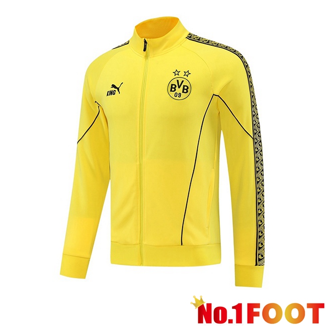Dortmund BVB Training Jacket Yellow 2025/2026