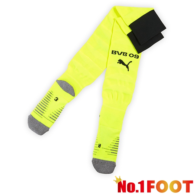 Dortmund BVB Away Soccer Socks Green 2025/2026