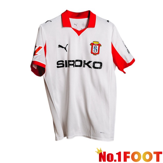 Sporting Gijon Third Soccer Jersey White 2025/2026