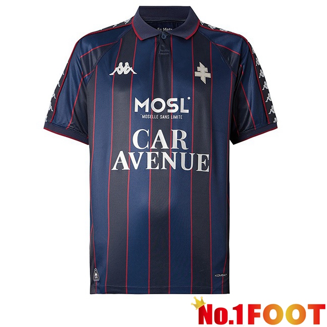 FC Metz Third Soccer Jersey Black 2025/2026