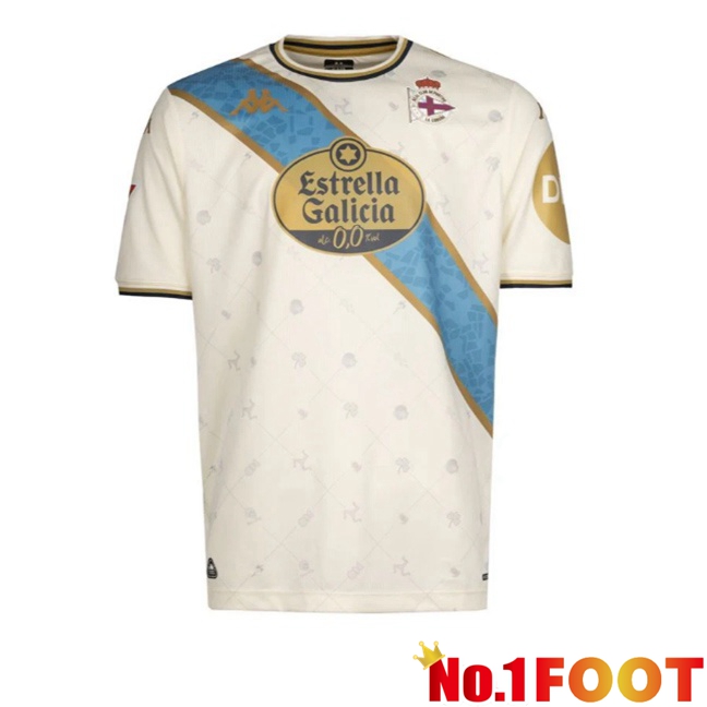 Deportivo de La Coruna Third Soccer Jersey Yellow 2025/2026