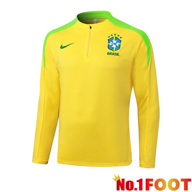 Brazil Training Sweatshirt Yellow 2025/2026