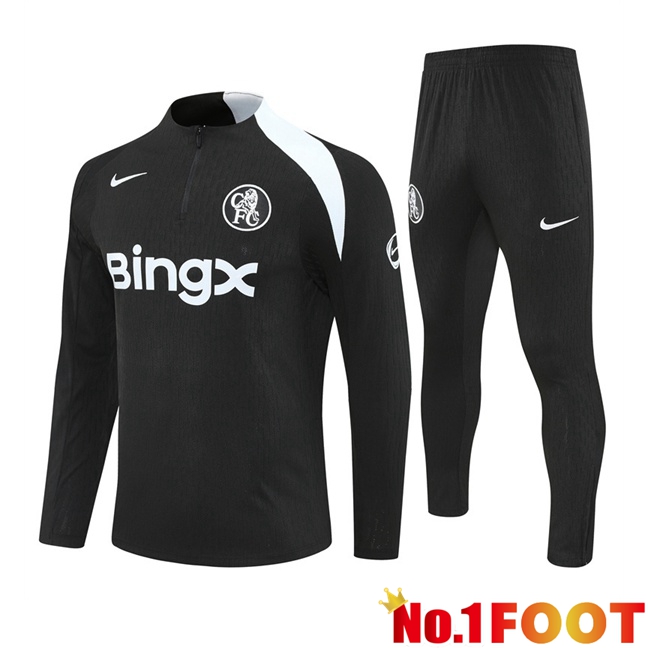 FC Chelsea kit Training Tracksuit Black 2025/2026