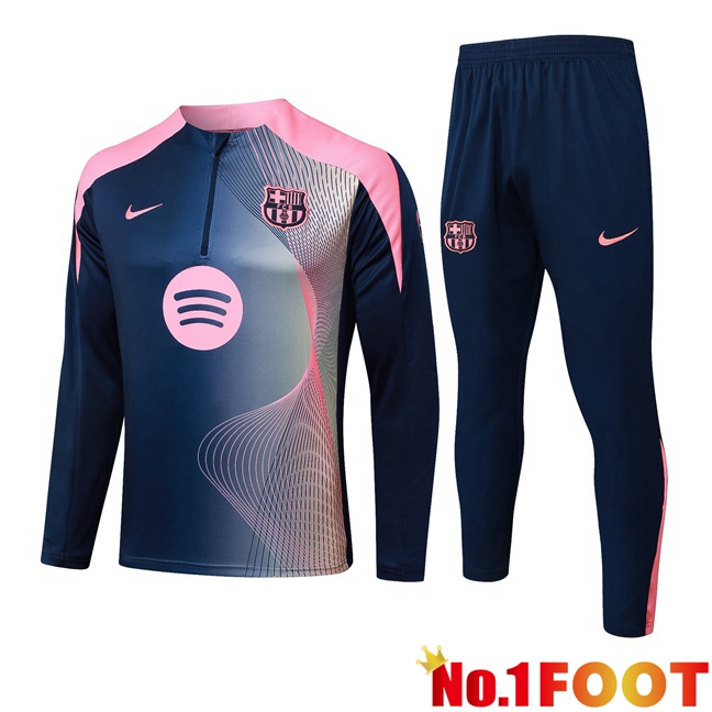FC Barcelona kit Training Tracksuit Blue Royal Pink 2025/2026
