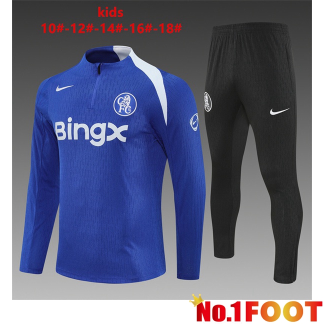 FC Chelsea Kids kit Training Tracksuit Blue 2025/2026