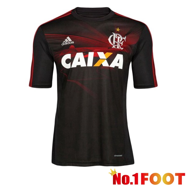 Flamengo Retro Third Soccer Jersey Black 2013-2014