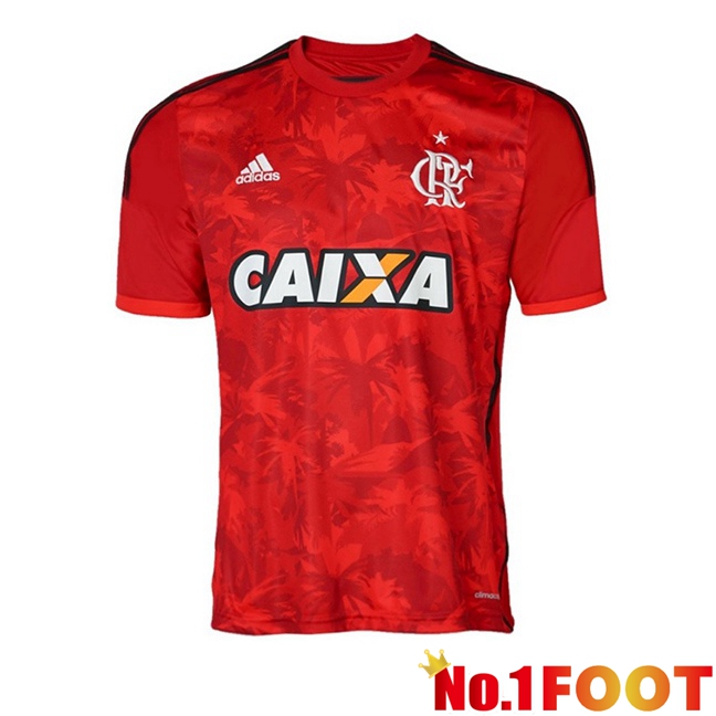 Flamengo Retro Third Soccer Jersey Red 2014-2015