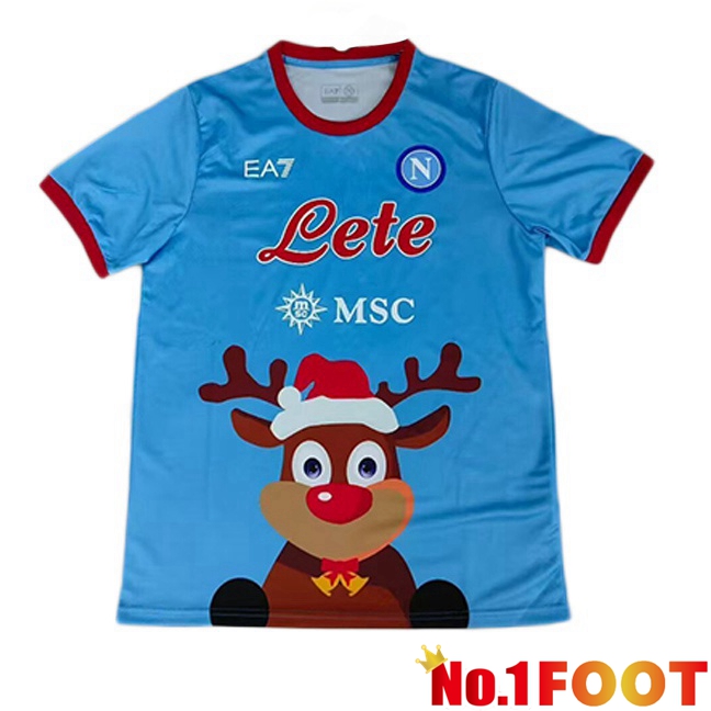SSC Napoli Soccer Jersey Special Edition Blue 2025/2026