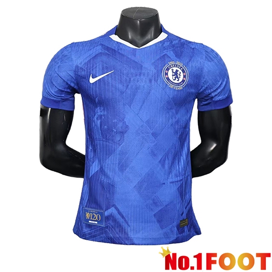 Chelsea Soccer Jersey 120th Anniversary Blue 2025/2026