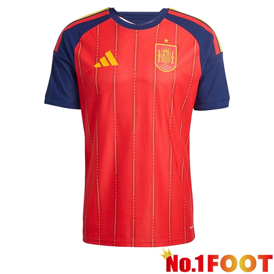 Spain Home Soccer Jersey 2026 World Cup