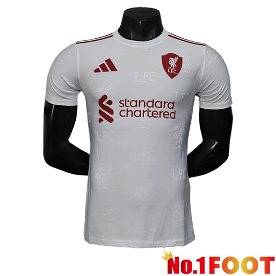 Liverpool Soccer Jersey Special Edition White 2025/2026
