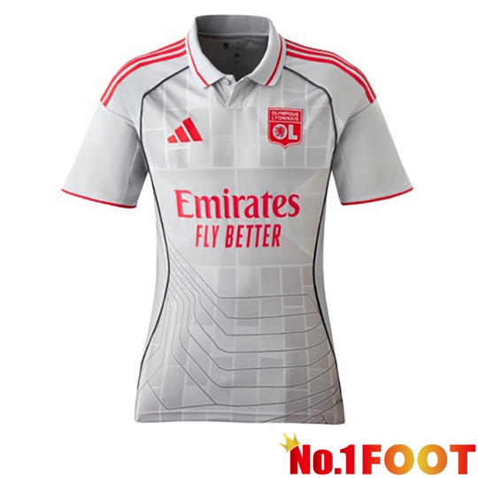 lyon Women Third Soccer Jersey 2025/2026