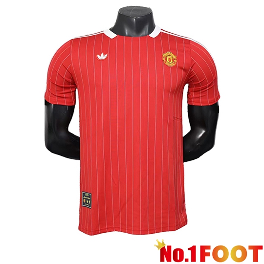 Manchester United Soccer Jersey Special Edition Red 2025/2026