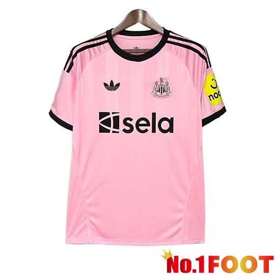 Newcastle United Soccer Jersey Special Edition Pink 2025/2026