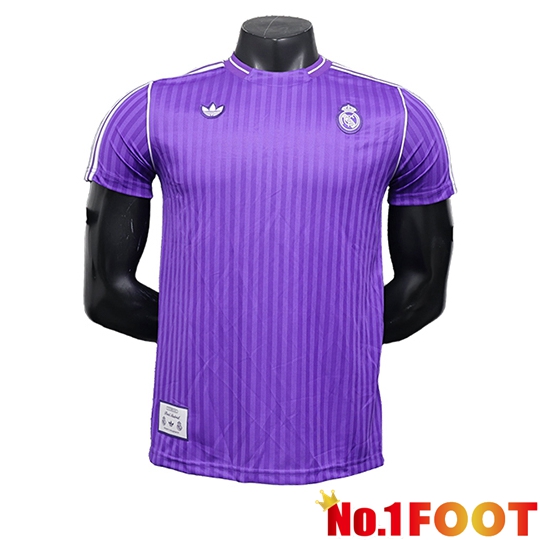 Real Madrid Soccer Jersey Special Edition Purple 2025/2026