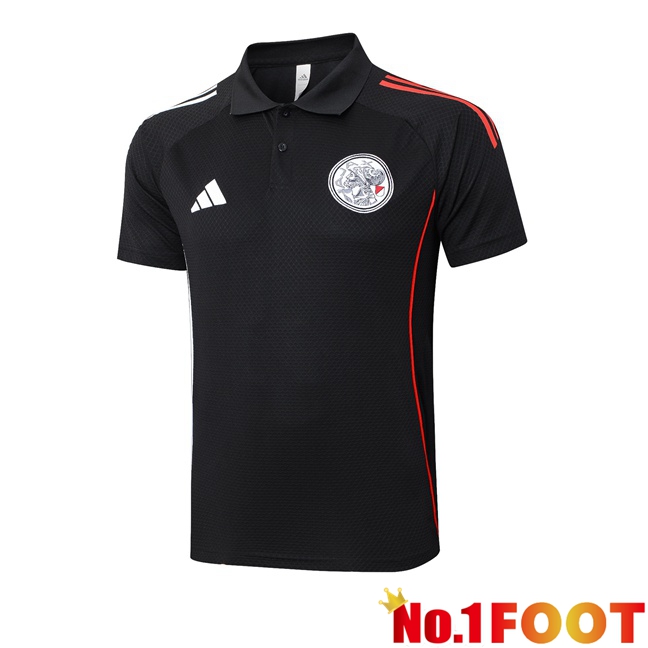 AFC Ajax Soccer Polo Black 2025/2026