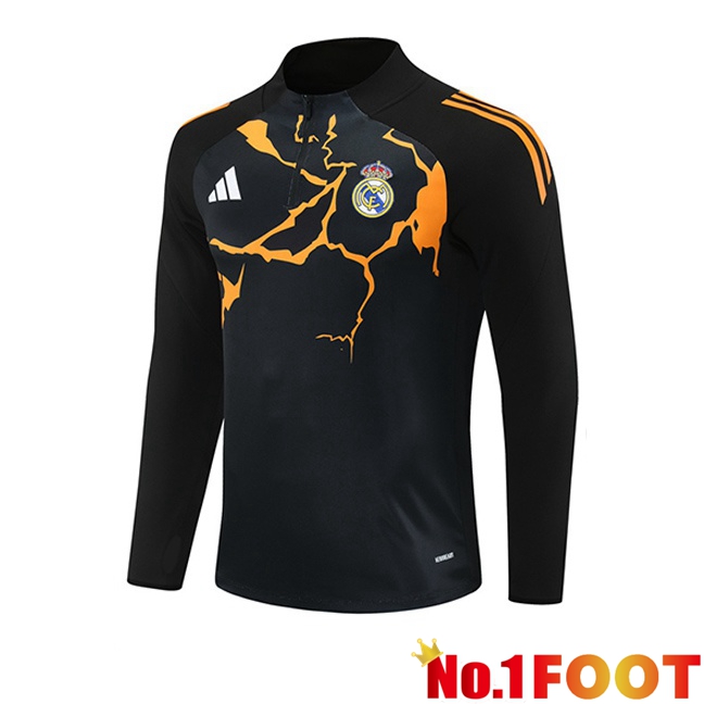Real Madrid Training Sweatshirt Black 2025/2026
