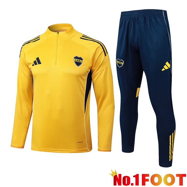 Boca Juniors kit Training Tracksuit Yellow 2025/2026