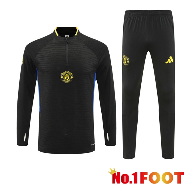 Manchester United kit Training Tracksuit Black 2025/2026