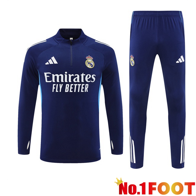 Real Madrid kit Training Tracksuit Blue Royal 2025/2026