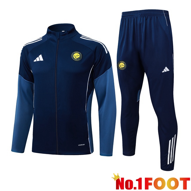 Al-Nassr FC kit Training Tracksuit - Training Jacket Blue Royal 2025/2026