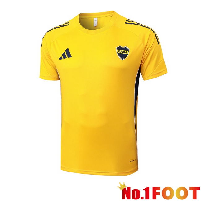 Boca Juniors Training T Shirt Yellow 2025/2026