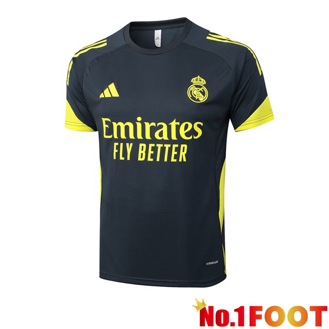 Real Madrid Training T Shirt Grey 2025/2026