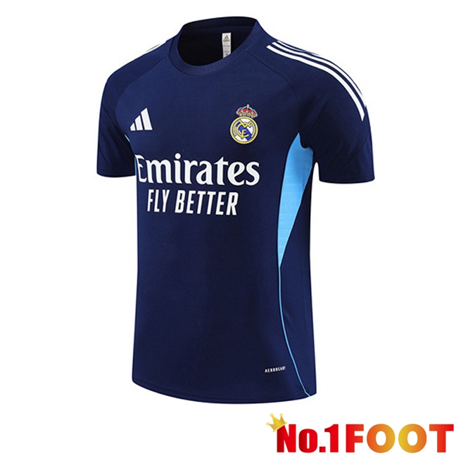 Real Madrid Training T Shirt Blue Royal 2025/2026